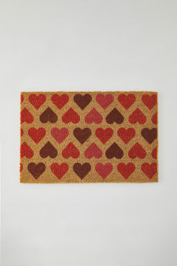 Trendyolmilla Home Kalp Bask?l? Kap? Onu Paspas? 40x60cm TPHSS25VC00000  фото 4