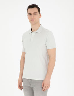 A__k Gri Slim Fit Basic Ti__rt - Pierre cardin фото 8