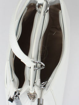 Сумка женская натуральная кожа GU 2033-6612, 2отд, плечевой ремень, белый SALE 259871 - Adelia фото 3