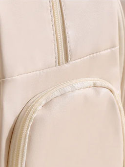 Kristaller Сумка-косметичка унисекс прозрачная с отделением для обуви, бежевый фото 6