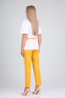 Костюм Gamma & Gracia 480 медовый белый черный горох  фото 2