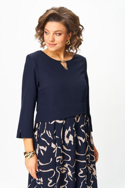 Платье Bonna Image 954-1/2 синий фото 5