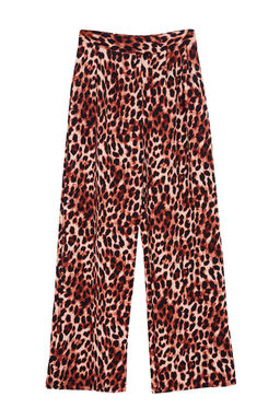 TRENDYOLMILLA Siyah C?rt C?rt Kapamal? Yuksek Bel Pileli Wide Leg/Genis Kesim Orme Pantolon TWOAW24PL00177  фото 65