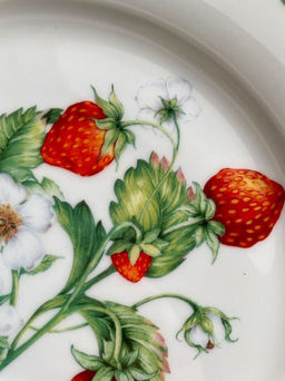 Тарелка закусочная Земляничная поляна, 21 см - Anna lafarg emily фото 7