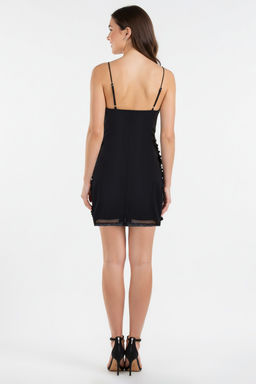 TRENDYOLMILLA Beyaz 3 Boyutlu Gul Aplike Detayl? Dugun/Nikah S?k Abiye Elbise TPRSS25EL00018 фото 14