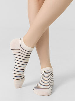 Носки женские Mark Formelle набор 3 пары молочный  фото 3