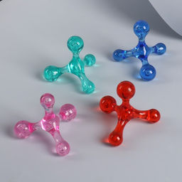 Массажёр «Молекула», универсальный, 10×10 см, МИКС