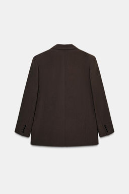 OVERSIZE DOUBLE-BREASTED BLAZER - Zara фото 11