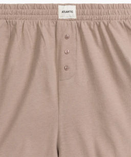 ATLANTIC NLP-487 Пижама женская Plain бежевый  фото 5
