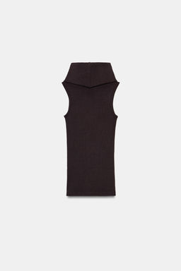 HIGH NECK SLEEVELESS TOP - Zara фото 11