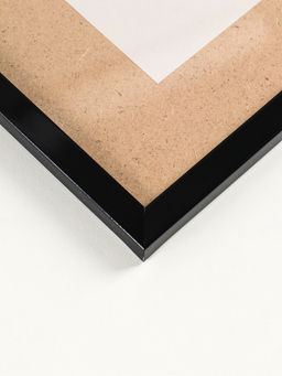 Фоторамка для фото 40×50 см «Премиум», пластик, чёрный