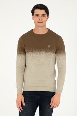 Мужской свитер цвета хаки Неожиданная скидка в корзине - U.s. polo assn фото 8