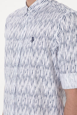 Erkek Beyaz Uzun Kollu G_mlek Sepette S_rpriz _ndirim - U.s. polo assn фото 7