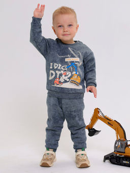 Свитшот(толстовка) с начесом для мальчика Футер - Оптима фото 7