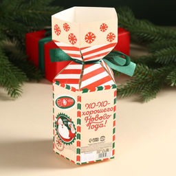 Чай чёрный Новогодняя почта с лимоном, в коробке конфете, 100 г. - Фабрика счастья фото 4