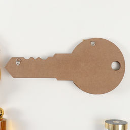 Настенные крючки декоративные «Большой ключик», дерево, 33×2.3×15 см
