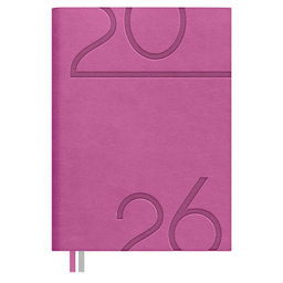Ежедневник датированный 2026 ESCALADA, #ДУМАЙ КАК МИЛЛИАРДЕР, А6+, 176 л., арт. 70306/ 20 ЛЕЗЕРЕТТО РОЗОВЫЙ