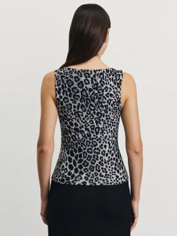 Базовый топ с широкими бретелями / Zarina  фото 5