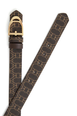 Женский коричневый пояс