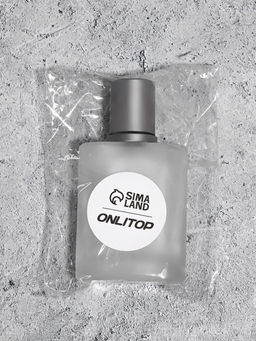 Флакон стеклянный для парфюма, с распылителем, 30 мл, серебристый