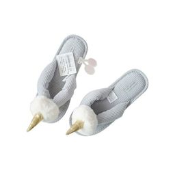 Тапочки Единорог серые - Halluci фото 4