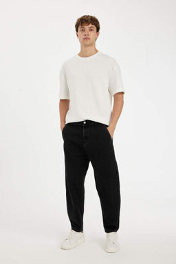 Свободные джинсовые брюки скинни с напуском - Defacto фото 14