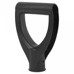 Ручка для черенка пластмассовая V-образная д38мм, черный (Россия)