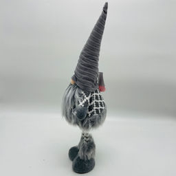 Новогодний декор - Гном серый 47 см (арт. W6728) - Ип лебедев о.ю фото 2