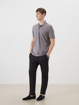 Polo Yaka K?sa Kollu Pike Erkek Ti??rt