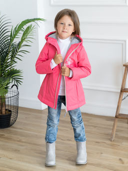 Куртка детская демисезонная розовая