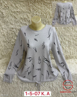 Свитер женский с принтом