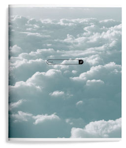 Тетрадь 48 л. А5 клетка, на скрепке, офсет LOREX SOUND IN CLOUDS мелованный картон, двойная обложка, запечатка форзаца, soft touch - Buro фото 7