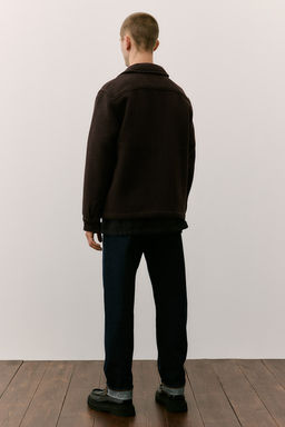 Sobrecamisa gofrada Regular Fit - H&m фото 6