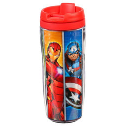 Термостакан детский со вставкой, 350 мл «Супер-герои», Мстители