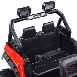 Электромобиль "Фиджи" на аккумуляторе, с р/у управлением, 12V4.5 двухприводный (красный)