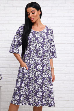 Туника махра (01020, сиреневый)