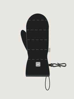 Варежки 14з55226 черный