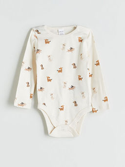 Bisiklet Yaka Erkek Bebek ??t??tl? Bodysuit