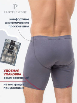 Трусы шорты удлиненные мужские PMHLL-1469 - Pantelemone фото 5