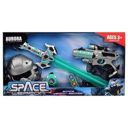Набор оружия "SPACE" (свет, звук) на батарейках, в коробке