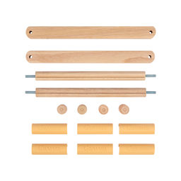 Gamma PRK 22 х 22 см пяльцы-рамка квадратные бук бук  фото 4