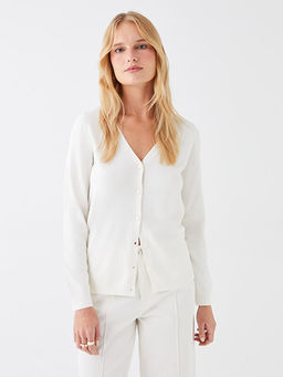 V Yaka Kad?n Triko H?rka