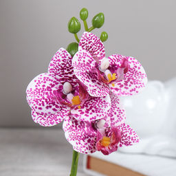 Цветочная композиция Орхидея 22 см / LM-796 /уп 12/144/ - ГалеонТрейд фото 5