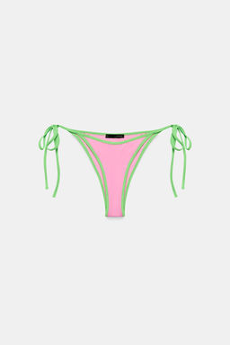 BRAGUITA BIKINI CONTRASTE / Rosa - Zara фото 7