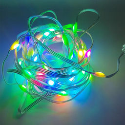 Гирлянда Нить со встроенными SMD диодами с режимами 20 м (арт. HZ-100)