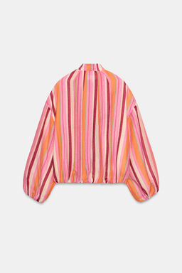CHAQUETA BOMBER RAYAS / Multicolor - Zara фото 7