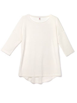 CONTE Удлиненный джемпер с мерцающим блеском 833 milky