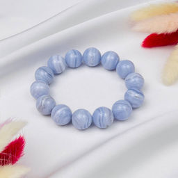 Браслет из Голубого агата