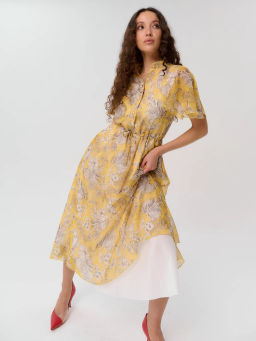 Платье женское 12421-35052 yellow - Eleganzza фото 3