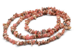 Бусы крошка 80-85см из родохрозита